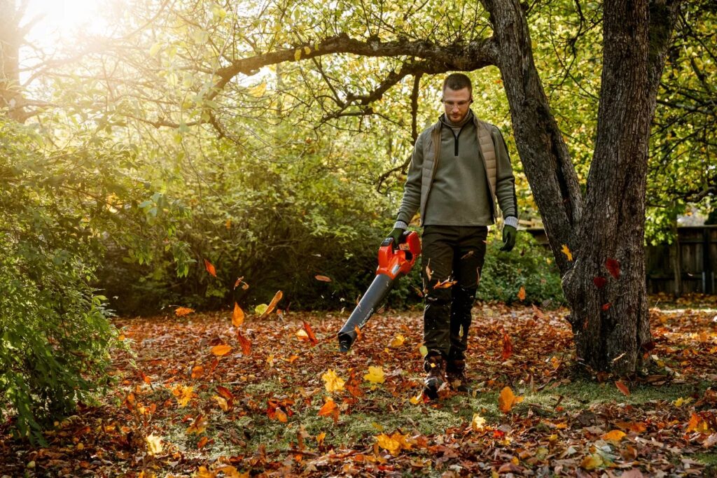 Gartentipps Laub, Rasenmähen, Rasen, Rasentraktor, Rasenroboter, Automower